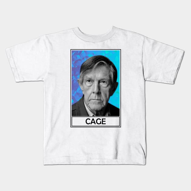 John Cage Kids T-Shirt by TheMusicophile